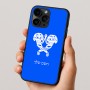כיסוי בעיצוב אישי עם השם שלך לדגם - Apple iPhone 16 Pro בעיצוב פרחי קרן