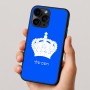 כיסוי בעיצוב אישי עם השם שלך לדגם - Apple iPhone 16 Pro בעיצוב כתר מלכותי