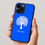 כיסוי בעיצוב אישי עם השם שלך לדגם - Apple iPhone 16 Pro בעיצוב עץ