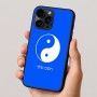 כיסוי בעיצוב אישי עם השם שלך לדגם - Apple iPhone 16 Pro בעיצוב סמל יינג יאנג