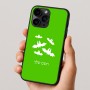 כיסוי בעיצוב אישי עם השם שלך לדגם - Apple iPhone 16 Pro בעיצוב עטלפים