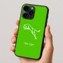 כיסוי בעיצוב אישי עם השם שלך לדגם - Apple iPhone 16 Pro בעיצוב פומה