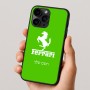 כיסוי בעיצוב אישי עם השם שלך לדגם - Apple iPhone 16 Pro בעיצוב פרארי