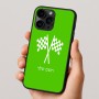 כיסוי בעיצוב אישי עם השם שלך לדגם - Apple iPhone 16 Pro בעיצוב דגל המירוץ