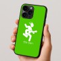 כיסוי בעיצוב אישי עם השם שלך לדגם - Apple iPhone 16 Pro בעיצוב נגן גיטרה