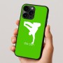 כיסוי בעיצוב אישי עם השם שלך לדגם - Apple iPhone 16 Pro בעיצוב ברייקדאנס