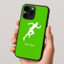 כיסוי בעיצוב אישי עם השם שלך לדגם - Apple iPhone 16 Pro בעיצוב רץ