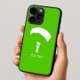 כיסוי בעיצוב אישי עם השם שלך לדגם - Apple iPhone 16 Pro בעיצוב צניחה חופשית