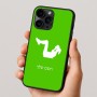 כיסוי בעיצוב אישי עם השם שלך לדגם - Apple iPhone 16 Pro בעיצוב אישה מתאמנת