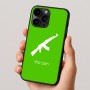 כיסוי בעיצוב אישי עם השם שלך לדגם - Apple iPhone 16 Pro בעיצוב אק 47