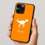 כיסוי בעיצוב אישי עם השם שלך לדגם - Apple iPhone 16 Pro בעיצוב דינוזאור