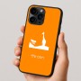 כיסוי בעיצוב אישי עם השם שלך לדגם - Apple iPhone 16 Pro בעיצוב ג'ירפה באפריקה