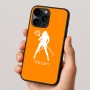 כיסוי בעיצוב אישי עם השם שלך לדגם - Apple iPhone 16 Pro בעיצוב אישה שטן
