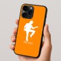 כיסוי בעיצוב אישי עם השם שלך לדגם - Apple iPhone 16 Pro בעיצוב רקדן