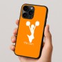 כיסוי בעיצוב אישי עם השם שלך לדגם - Apple iPhone 16 Pro בעיצוב מעודדת