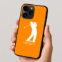 כיסוי בעיצוב אישי עם השם שלך לדגם - Apple iPhone 16 Pro בעיצוב שחקן גולף