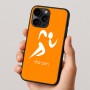 כיסוי בעיצוב אישי עם השם שלך לדגם - Apple iPhone 16 Pro בעיצוב רצים אולימפיים