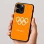 כיסוי בעיצוב אישי עם השם שלך לדגם - Apple iPhone 16 Pro בעיצוב אולימפי