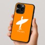 כיסוי בעיצוב אישי עם השם שלך לדגם - Apple iPhone 16 Pro בעיצוב גלישה - גלישה