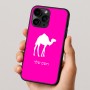 כיסוי בעיצוב אישי עם השם שלך לדגם - Apple iPhone 16 Pro בעיצוב גמל