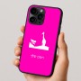 כיסוי בעיצוב אישי עם השם שלך לדגם - Apple iPhone 16 Pro בעיצוב ג'ירפה באפריקה
