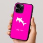 כיסוי בעיצוב אישי עם השם שלך לדגם - Apple iPhone 16 Pro בעיצוב כריש ראש פטיש