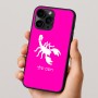 כיסוי בעיצוב אישי עם השם שלך לדגם - Apple iPhone 16 Pro בעיצוב עקרב