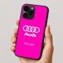 כיסוי בעיצוב אישי עם השם שלך לדגם - Apple iPhone 16 Pro בעיצוב אאודי