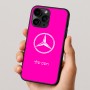 כיסוי בעיצוב אישי עם השם שלך לדגם - Apple iPhone 16 Pro בעיצוב מרצדס-בנץ