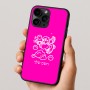 כיסוי בעיצוב אישי עם השם שלך לדגם - Apple iPhone 16 Pro בעיצוב מחזמר אנג'ל 2