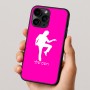 כיסוי בעיצוב אישי עם השם שלך לדגם - Apple iPhone 16 Pro בעיצוב רקדן