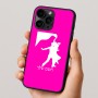 כיסוי בעיצוב אישי עם השם שלך לדגם - Apple iPhone 16 Pro בעיצוב אישה רוקדת עם גבר