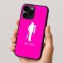 כיסוי בעיצוב אישי עם השם שלך לדגם - Apple iPhone 16 Pro בעיצוב פישמן