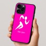 כיסוי בעיצוב אישי עם השם שלך לדגם - Apple iPhone 16 Pro בעיצוב רצים אולימפיים