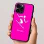 כיסוי בעיצוב אישי עם השם שלך לדגם - Apple iPhone 16 Pro בעיצוב סקי אולימפי