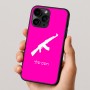 כיסוי בעיצוב אישי עם השם שלך לדגם - Apple iPhone 16 Pro בעיצוב אק 47