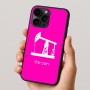 כיסוי בעיצוב אישי עם השם שלך לדגם - Apple iPhone 16 Pro בעיצוב באר נפט