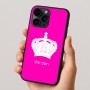 כיסוי בעיצוב אישי עם השם שלך לדגם - Apple iPhone 16 Pro בעיצוב כתר מלכותי