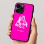 כיסוי בעיצוב אישי עם השם שלך לדגם - Apple iPhone 16 Pro בעיצוב סנטה קלאוס