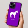 כיסוי בעיצוב אישי עם השם שלך לדגם - Apple iPhone 16 Pro בעיצוב סוס