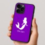 כיסוי בעיצוב אישי עם השם שלך לדגם - Apple iPhone 16 Pro בעיצוב בתולת ים - אישה