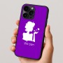 כיסוי בעיצוב אישי עם השם שלך לדגם - Apple iPhone 16 Pro בעיצוב אהבת נשים