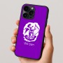 כיסוי בעיצוב אישי עם השם שלך לדגם - Apple iPhone 16 Pro בעיצוב אנג'ל מוזיקלי