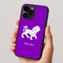כיסוי בעיצוב אישי עם השם שלך לדגם - Apple iPhone 16 Pro בעיצוב מזלות - אריה