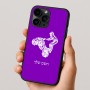 כיסוי בעיצוב אישי עם השם שלך לדגם - Apple iPhone 16 Pro בעיצוב רוכב טרקטורונים