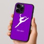 כיסוי בעיצוב אישי עם השם שלך לדגם - Apple iPhone 16 Pro בעיצוב בלט