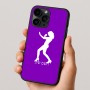 כיסוי בעיצוב אישי עם השם שלך לדגם - Apple iPhone 16 Pro בעיצוב אישה מגוננת