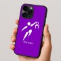 כיסוי בעיצוב אישי עם השם שלך לדגם - Apple iPhone 16 Pro בעיצוב כדורסל אולימפי