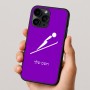 כיסוי בעיצוב אישי עם השם שלך לדגם - Apple iPhone 16 Pro בעיצוב קפיצת סקי אולימפית