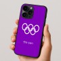 כיסוי בעיצוב אישי עם השם שלך לדגם - Apple iPhone 16 Pro בעיצוב אולימפי